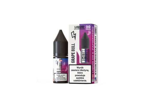 Liquid Aroma King Salt 20 mg 10 ml - Grape Bull